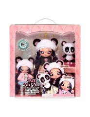 Nukk Na! Na! Na! Surprise Panda Family (Winnie Joyful. Mimi Joyful, Bamboo) - NaNaNa Family цена и информация | Игрушки для девочек | kaup24.ee