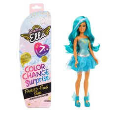 Dream Ella Color Change Surprise Fairies - DreamElla - Teal 29 cm Fashion Doll цена и информация | MUST Металлическая бутылочка с Ярким рисунком (без BPA) (500ml) для мальчиков от 3+ лет Серая с Машинкой | kaup24.ee