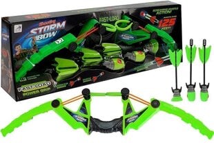 Игрушечный лук со стрелами Shooting Storm Bow зеленый цена и информация | Игрушки для мальчиков | kaup24.ee