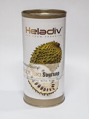 Must tee - sursopi maitsega, Heladiv, 100 g hind ja info | Tee | kaup24.ee