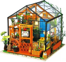 Деревянная сборная миниатюра Robotime 3D Cathy's Flower House цена и информация | Конструкторы и кубики | kaup24.ee