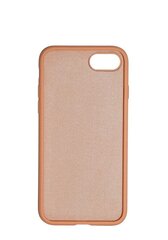 Full protection Set - silikoonist ümbris oranž (salmon) + ekraani kaitseklaas telefonile iPhone 7/8, valge цена и информация | Защитные пленки для телефонов | kaup24.ee