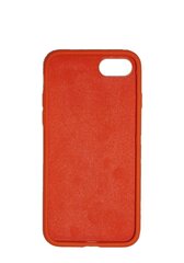 Full protection Set - silikoonist ümbris punane (candy red) + ekraani kaitseklaas telefonile iPhone 7/8, valge hind ja info | Telefoni kaaned, ümbrised | kaup24.ee