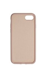 Full protection Set - silikoonist ümbris roosa (misty rose) + ekraani kaitseklaas telefonile iPhone 7/8, valge hind ja info | Ekraani kaitsekiled | kaup24.ee