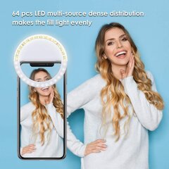 LED кольцевая подсветка для селфи цена и информация | Подставка для телефона | kaup24.ee