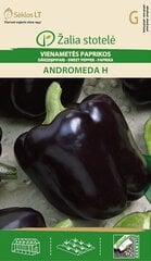 PAPRIKA ÜHEAASTANE ANDROMEDA H hind ja info | Köögivilja-, marjaseemned | kaup24.ee