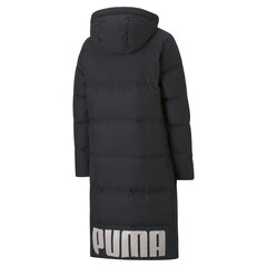 Naiste vabaaja jope Puma Long Oversized Downs Coat 58222301, must цена и информация | Женские куртки | kaup24.ee