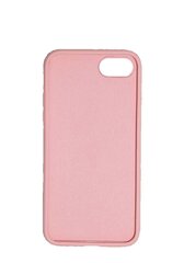 Силиконовый чехол «SoundBerry» pозовый Full protection + защитное стекло для iPhone 7/8, белый цена и информация | Защитные пленки для телефонов | kaup24.ee