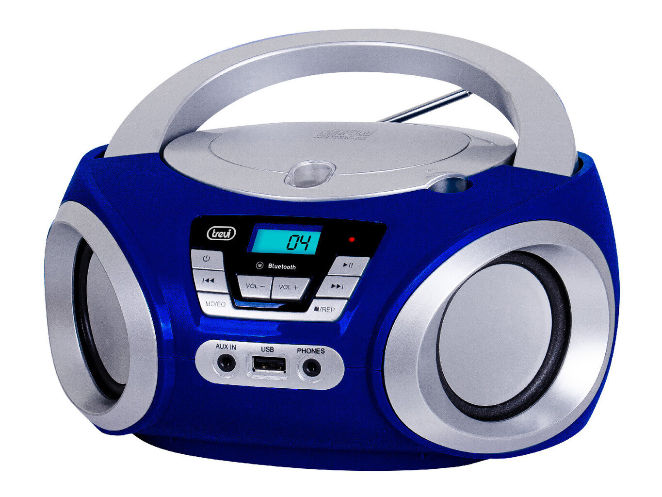 Trevi CMP 544 BLUE kaasaskantav CD-mängija цена и информация | Raadiod, magnetoolad | kaup24.ee