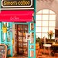 Puidust kokkupandav miniatuur Robotime 3D Simon's Coffee hind ja info | Klotsid ja konstruktorid | kaup24.ee