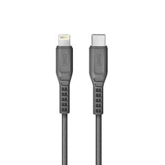 Uniq kaabel, USB-C-Lightning, 1,2 m hind ja info | Mobiiltelefonide kaablid | kaup24.ee