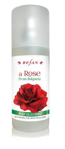 Keha deodorant "A Rose from Bulgaria" Refan цена и информация | Deodorandid | kaup24.ee