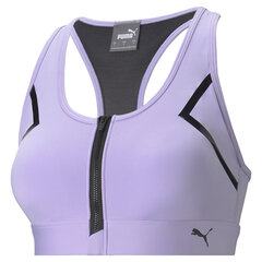 Naiste spordirinnahoidja Puma Sports Bra Training High Impact Front 52029516, lilla цена и информация | Спортивная одежда для женщин | kaup24.ee