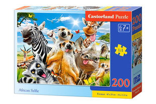 Puzzle 200 AFRICAN SELFIE 222148 hind ja info | Pusled | kaup24.ee