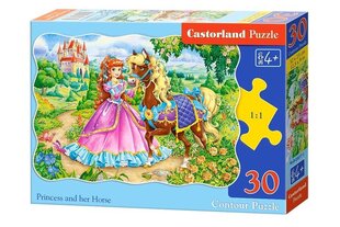 Puzzle 30 Princess and her Horse 03617 hind ja info | Pusled | kaup24.ee
