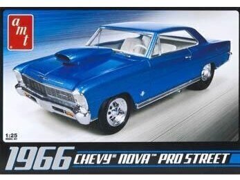 AMT - 1966 Chevy® Nova™ Pro Street, 1/25, 00636 hind ja info | Klotsid ja konstruktorid | kaup24.ee