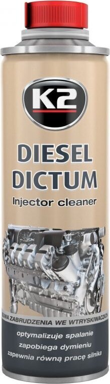 K2 Diesel Dictum düüside puhastusvahend, 500 ml цена и информация | Kütuse- ja õlilisandid | kaup24.ee