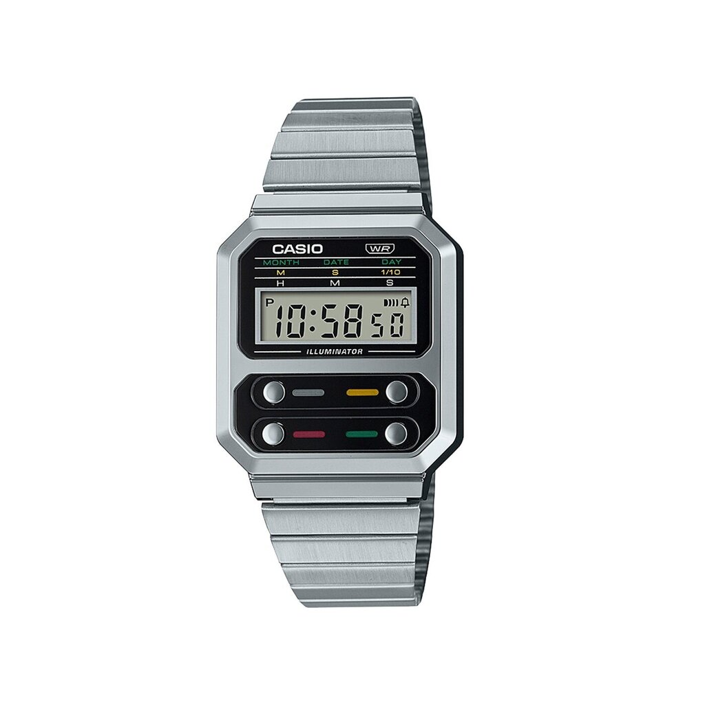 Käekell Casio A100WE-1AEF цена и информация | Meeste käekellad | kaup24.ee