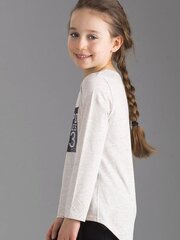 Tüdrukute pluus, beež цена и информация | Рубашки для девочек | kaup24.ee