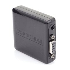 Muundur, HDMI VGA + R / L hind ja info | Kaablid ja juhtmed | kaup24.ee