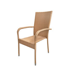 Уличный стул Novelly Home, светло-коричневый цена и информация | Садовые стулья, кресла, пуфы | kaup24.ee