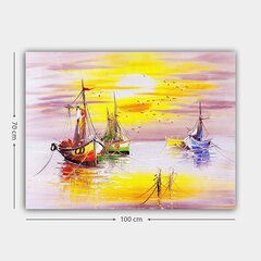 Репродукция Рыбацкие лодки цена и информация | Картины, живопись | kaup24.ee