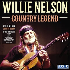 Vinüülplaat Willie Nelson, Country Legend, 180 Gram 12" vinyl hind ja info | Vinüülplaadid, CD, DVD | kaup24.ee