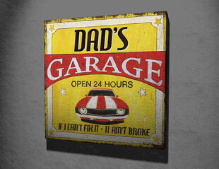 Reproduktsioon Dad's Garage hind ja info | Seinapildid | kaup24.ee