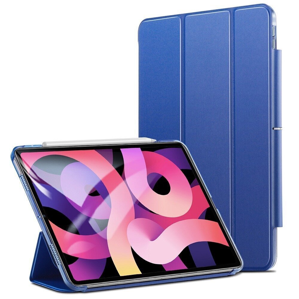 ESR Case Ascend Trifold, tumesinine – CASE iPad Air iPad 4 2020 / 10,9" Ascend Buckle Tee sinine hind ja info | Tahvelarvuti kaaned ja kotid | kaup24.ee