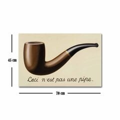 Reproduktsioon Piip(René Magritte) hind ja info | Seinapildid | kaup24.ee