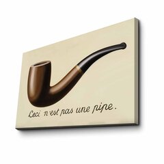 Reproduktsioon Piip(René Magritte) hind ja info | Seinapildid | kaup24.ee