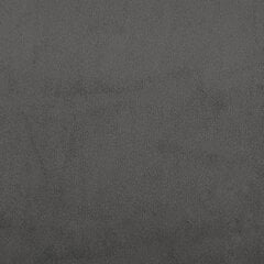 Обеденные стулья, 2 шт., темно-серые, ткань цена и информация | Стулья для кухни и столовой | kaup24.ee