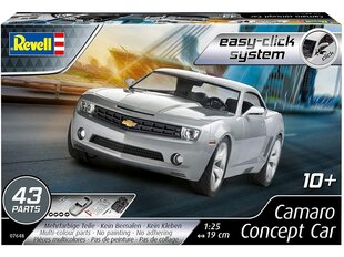 Сборная пластиковая модель Revell - Camaro Concept Car (easy-click), 1/25, 07648 цена и информация | Конструкторы и кубики | kaup24.ee