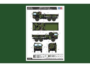 Hobbyboss - LKW 7t Dump Truck, 1/35, 85520 hind ja info | Klotsid ja konstruktorid | kaup24.ee