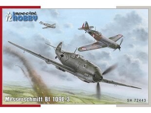 Special Hobby - Messerschmitt Bf 109E-3, 1/72, 72443 цена и информация | Конструкторы и кубики | kaup24.ee