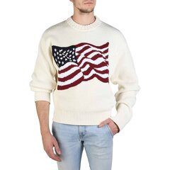 Свитер мужской Tommy Hilfiger - 64793 RE0RE00487_YA9-L, белый цена и информация | Мужские свитера | kaup24.ee