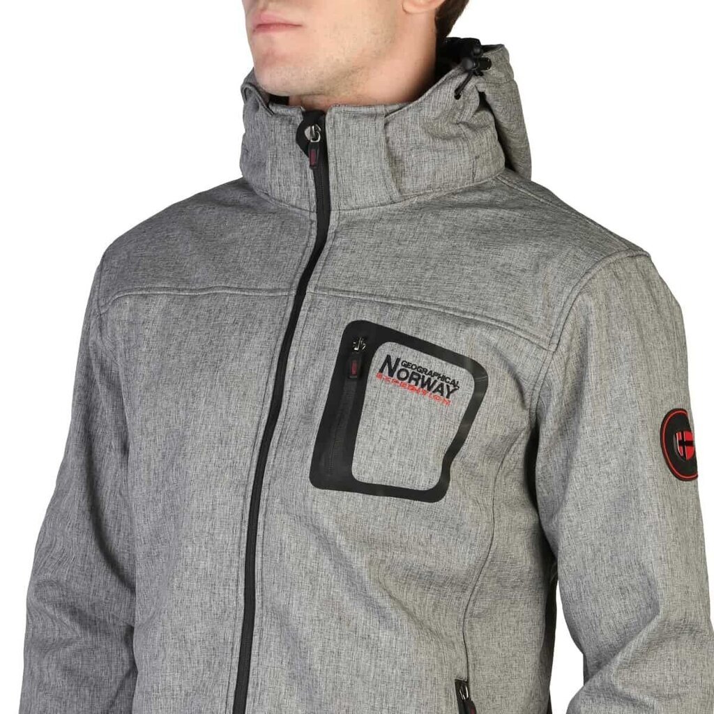 Geographical Norway - Texshell_man 64938 TEXSHELL_MAN_DKGREY-XXXL hind ja info | Meeste joped | kaup24.ee