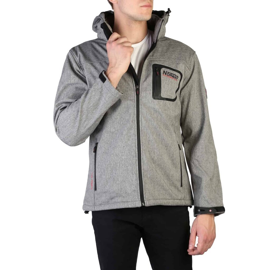 Geographical Norway - Texshell_man 64938 TEXSHELL_MAN_DKGREY-XXXL hind ja info | Meeste joped | kaup24.ee