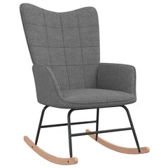 Supama kėdė su pakoja, pilka цена и информация | Кресла в гостиную | kaup24.ee