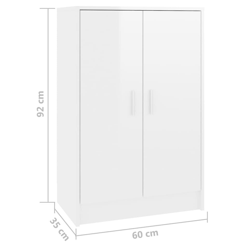 Kingakapp, 60x35x92 cm, valge hind ja info | Jalatsikapid, jalatsiriiulid | kaup24.ee