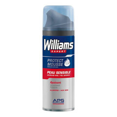 Пена для бритья Protect Mousse Williams (200 ml) цена и информация | Косметика и средства для бритья | kaup24.ee