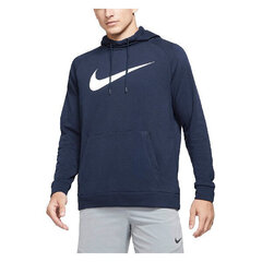 Dressipluus kapuutsiga, meeste Nike Dri-FIT CZ2425 451 Mereväesinine hind ja info | Meeste pusad | kaup24.ee