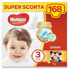 Одноразовые подгузники Huggies Ultra Comfort (4 -9 кг) (Пересмотрено B) цена и информация | Влажные салфетки | kaup24.ee