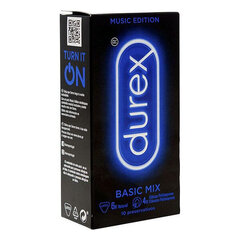 Kondoomid Durex Basic Mix Ø 5,6 cm (10 uds) hind ja info | Kondoomid | kaup24.ee