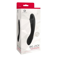 Vibraator S Pleasures Big Jack Must hind ja info | Vibraatorid | kaup24.ee