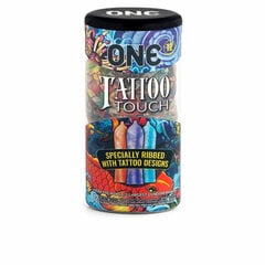 Kondoomid ONE Tattoo Touch (12 uds) hind ja info | Segistid ja lisatarvikud | kaup24.ee