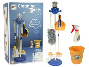 Детский набор для чистки Cleaning Tools цена и информация | MUST Металлическая бутылочка с Ярким рисунком (без BPA) (500ml) для мальчиков от 3+ лет Серая с Машинкой | kaup24.ee