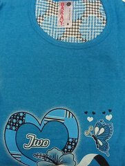 Пижама BARAU 018, голубая цена и информация | Женские пижамы, ночнушки | kaup24.ee