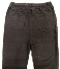 Женские теплые брюки Линда F89, черные цена и информация | Женские брюки | kaup24.ee