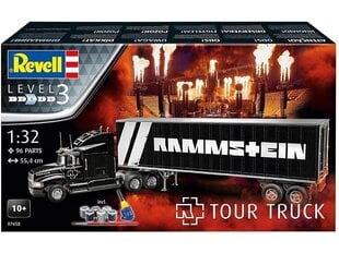 Сборная пластиковая модель Revell - Rammstein Tour Truck, подарочный набор, 1/32, 07658 цена и информация | Конструкторы и кубики | kaup24.ee